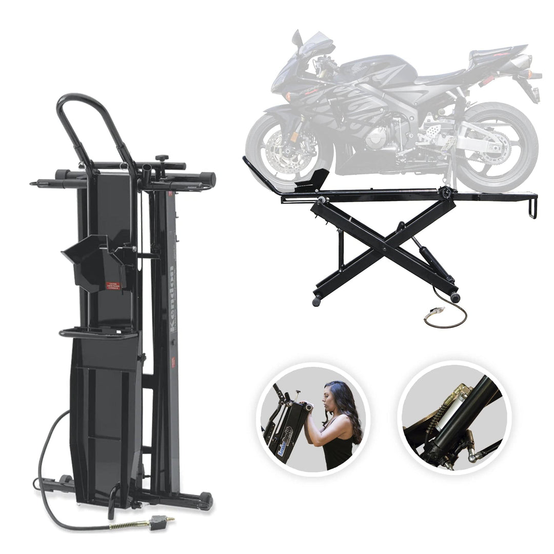 Stand-Up™ Sport Bike/Dirt Bike Motorcycle Lift - GoKendonusa