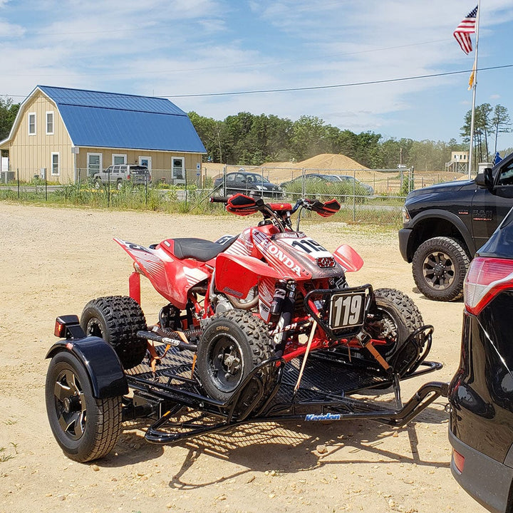 Stand-Up™  Dirt Bike Trailer, Sport Bike & Scooter Trailer - GoKendonusa