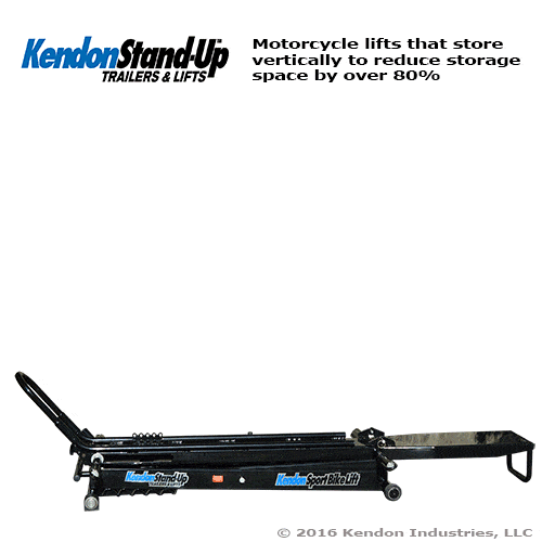 Stand-Up™ Dirt Bike Lift (MotoLift™) - GoKendonusa