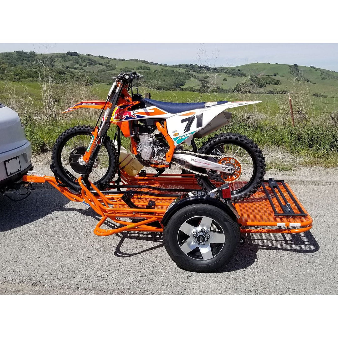 Stand-Up™  Dirt Bike Trailer, Sport Bike & Scooter Trailer - GoKendonusa