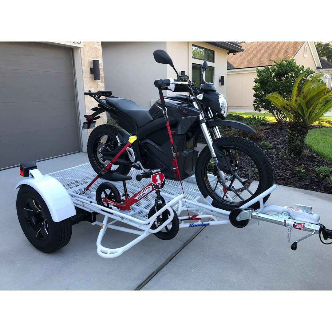 Stand-Up™  Dirt Bike Trailer, Sport Bike & Scooter Trailer - GoKendonusa