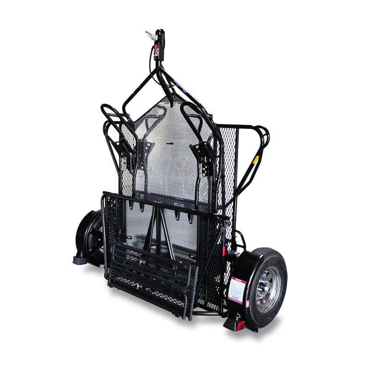 Dual Ride-Up SRL Folding Motorcycle Trailer - GoKendonusa