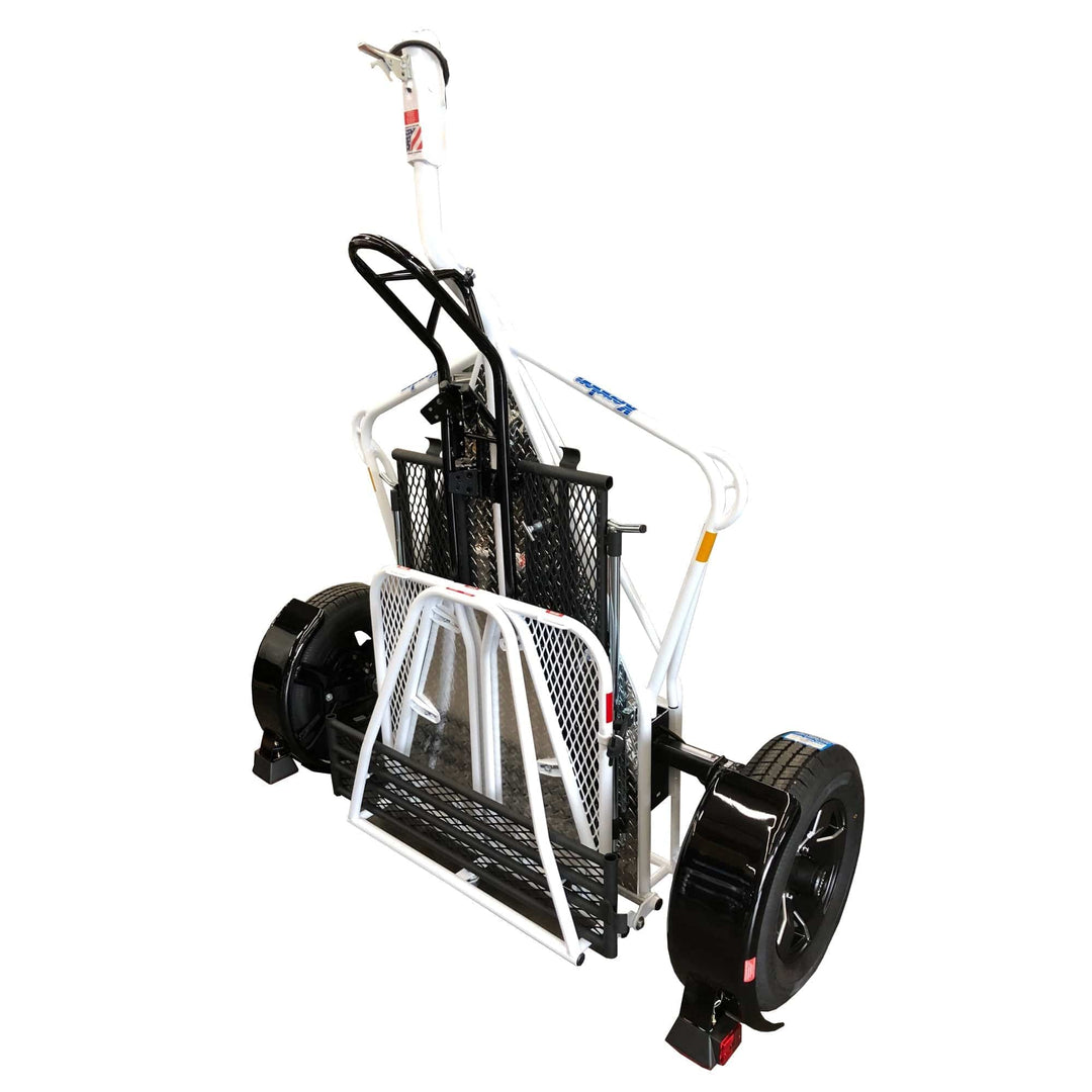 Single Ride-Up SRL Stand-Up™ Motorcycle Trailer - GoKendonusa